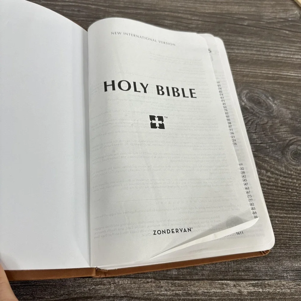 Holy Bible New International Version NIV ReadEasy Faux LeatherSoft Zondervan